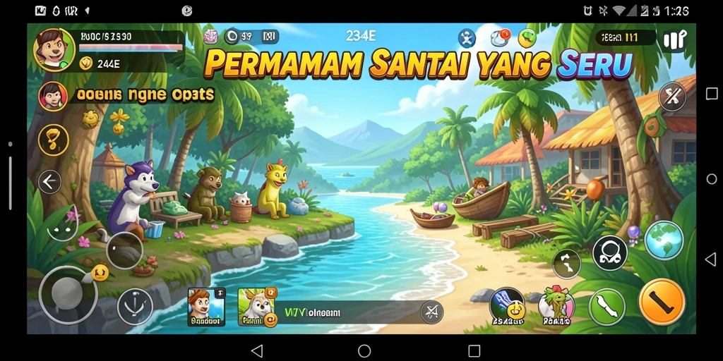 Tampilan menarik dari gameplay 234E yang membuat pemain terhibur.