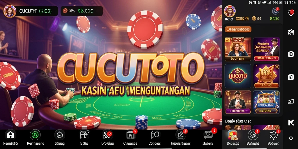Tampilan gameplay menegangkan dalam CUCUTOTO.