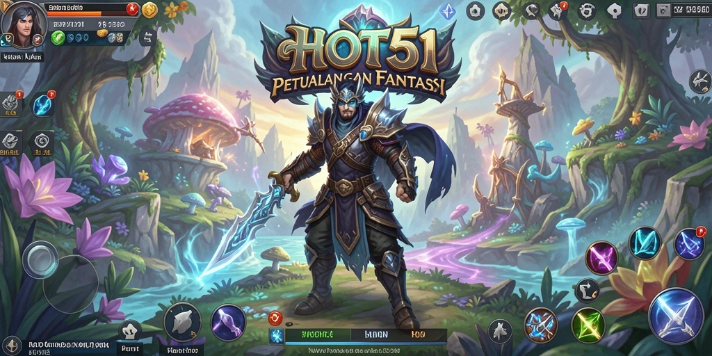Tangkapan layar gameplay yang menakjubkan dari HOT51.
