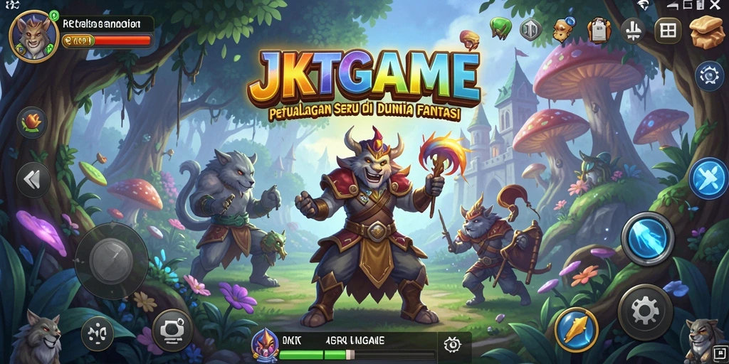 Screenshot permainan JKTGAME menampilkan aksi petualangan yang seru dan grafis memukau.