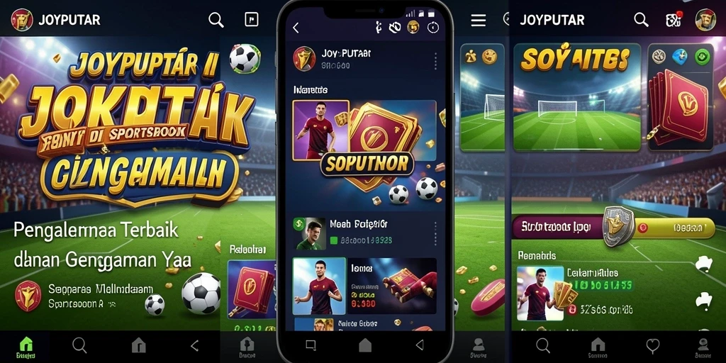 Tampilan gameplay JOYPUTAR yang menarik dalam taruhan olahraga.