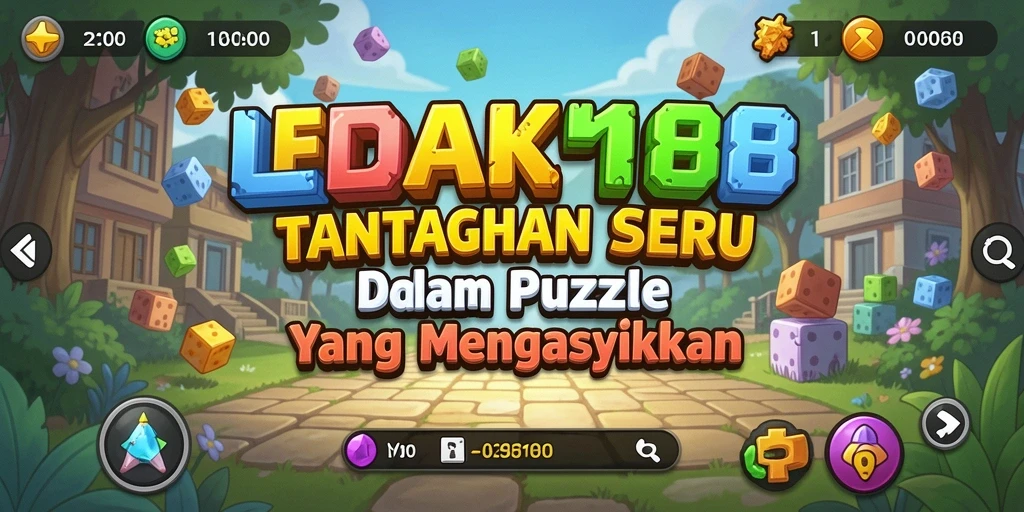 Screenshot utama gameplay LEDAK188 menampilkan aksi seru di puzzle yang menarik.