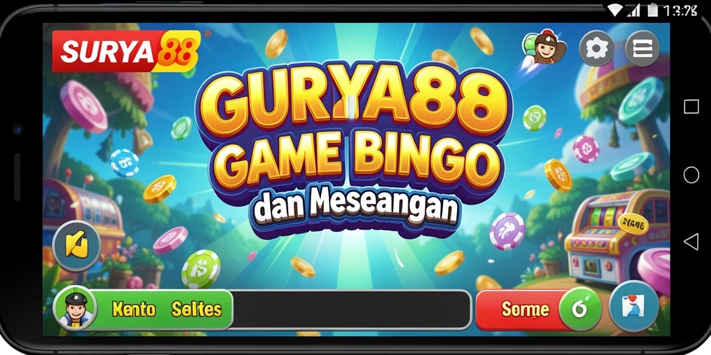 Tampilan gameplay menegangkan di SURYA88 Bingo.